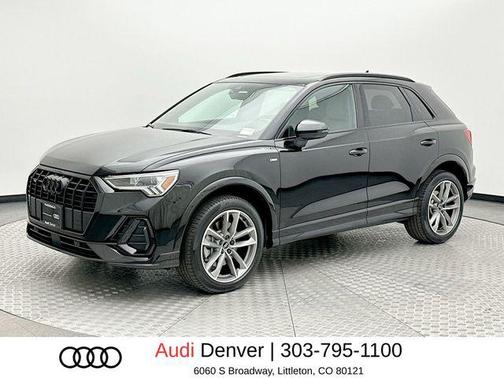 Mythos Black Metallic 2023 Audi Q3 45 S line Premium Plus