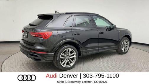 Mythos Black Metallic 2023 Audi Q3 45 S line Premium Plus