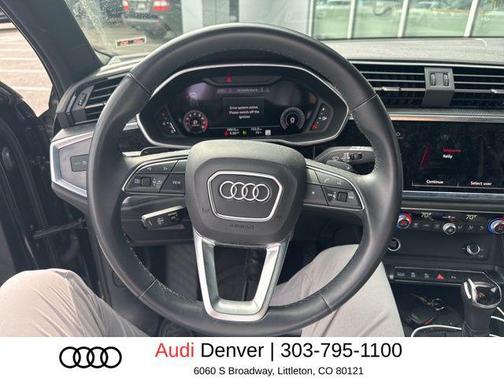 Mythos Black Metallic 2023 Audi Q3 45 S line Premium Plus