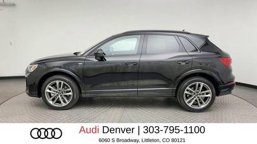 Mythos Black Metallic 2023 Audi Q3 45 S line Premium Plus
