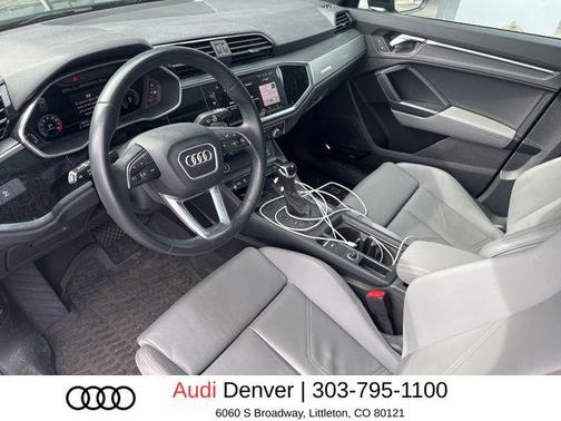 Mythos Black Metallic 2023 Audi Q3 45 S line Premium Plus