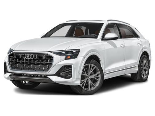 Carrara White 2026 Audi Q8 55 Prestige