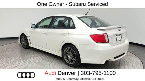 Satin White Pearl 2013 Subaru Impreza WRX Premium