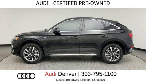 Mythos Black Metallic 2023 Audi Q5 45 S line Premium Plus
