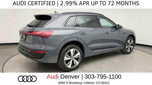 Magnet Gray 2024 Audi Q8 e-tron Premium