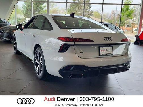 Glacier White Metallic 2026 Audi A6 Premium Plus quattro S tronic