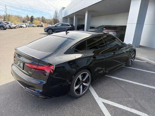 Mythos Black Metallic 2023 Audi A5 Sportback 45 S Line Premium Plus