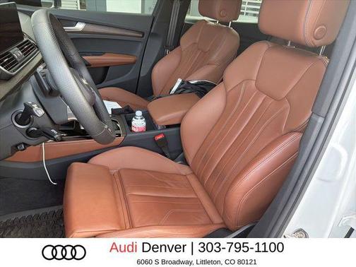 Arkona White 2024 Audi Q5 e 55 S line Premium Plus