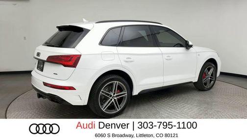 Arkona White 2024 Audi Q5 e 55 S line Premium Plus