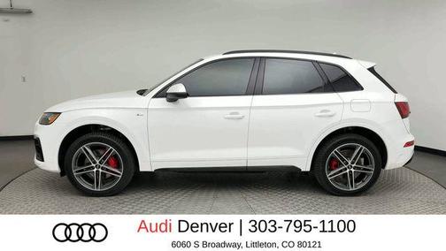 Arkona White 2024 Audi Q5 e 55 S line Premium Plus