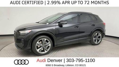 Black Metallic 2023 Audi Q4 e-tron Prestige 50 quattro