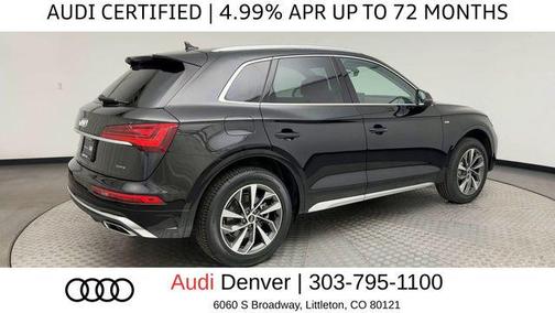 Mythos Black Metallic 2023 Audi Q5 45 S line Premium