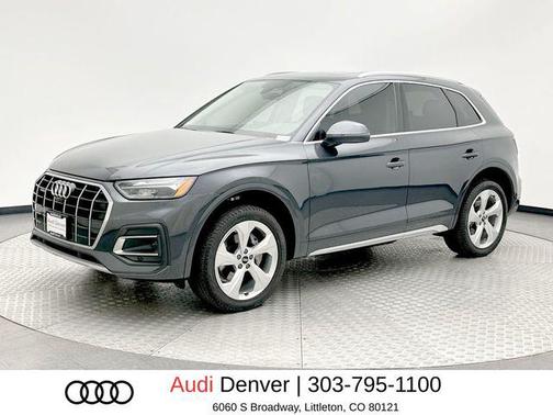 Manhattan Gray Metallic 2021 Audi Q5 45 Premium Plus