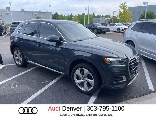 Manhattan Gray Metallic 2021 Audi Q5 45 Premium Plus