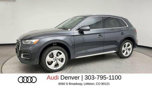 Manhattan Gray Metallic 2021 Audi Q5 45 Premium Plus
