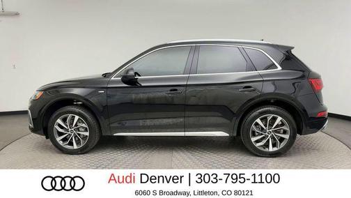 Mythos Black Metallic 2023 Audi Q5 45 S line Premium Plus