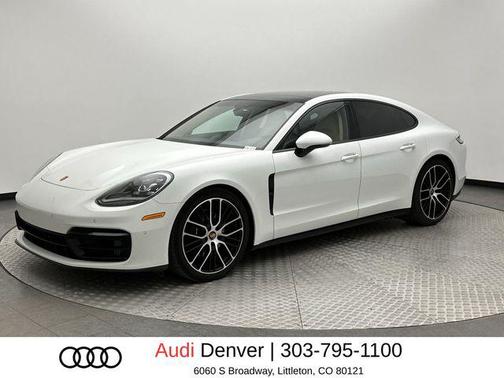 White 2021 Porsche Panamera 4