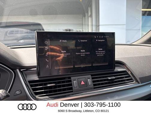 Mythos Black Metallic 2024 Audi Q5 e 55 S line Premium Plus