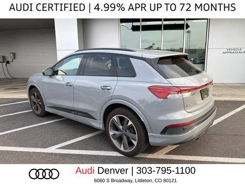 Pebble Gray 2024 Audi Q4 e-tron Premium Plus