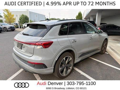 Pebble Gray 2024 Audi Q4 e-tron Premium Plus