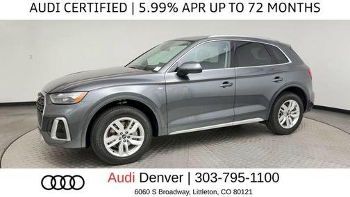 Daytona Gray Pearl Effect 2023 Audi Q5 45 S line Premium