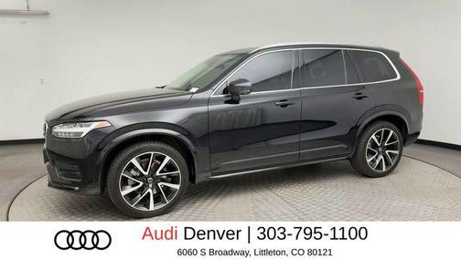 Onyx Black Metallic 2021 Volvo XC90 T6 Momentum