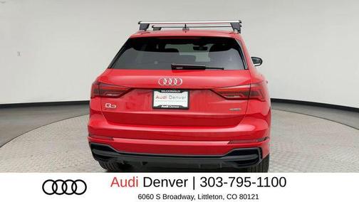 Progressive Red Metallic 2025 Audi Q3 45 S line Premium Plus