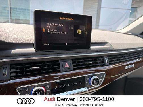 Ibis White 2019 Audi A4 2.0T Premium