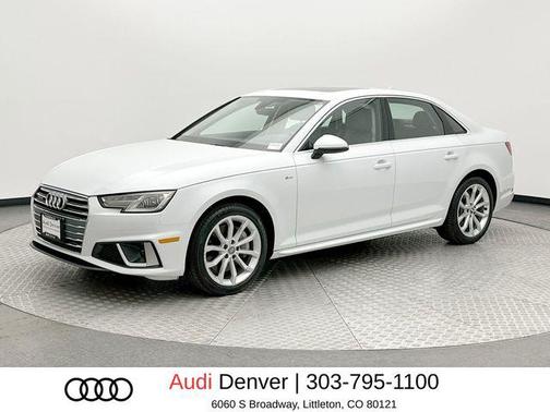 Ibis White 2019 Audi A4 2.0T Premium