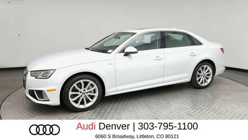 Ibis White 2019 Audi A4 2.0T Premium