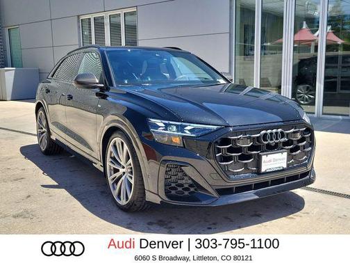 Mythos Black Metallic 2026 Audi Q8 55 Prestige