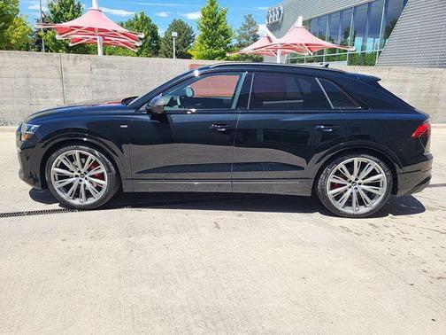 Mythos Black Metallic 2026 Audi Q8 55 Prestige