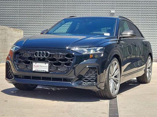 Mythos Black Metallic 2026 Audi Q8 55 Prestige