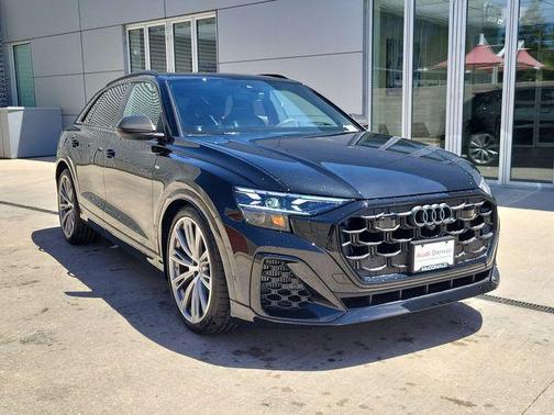 Mythos Black Metallic 2026 Audi Q8 55 Prestige