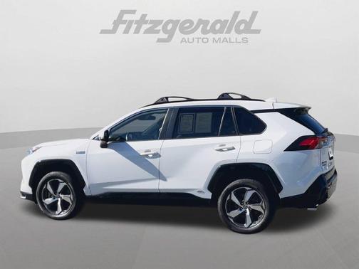 Super White 2021 Toyota RAV4 Prime SE