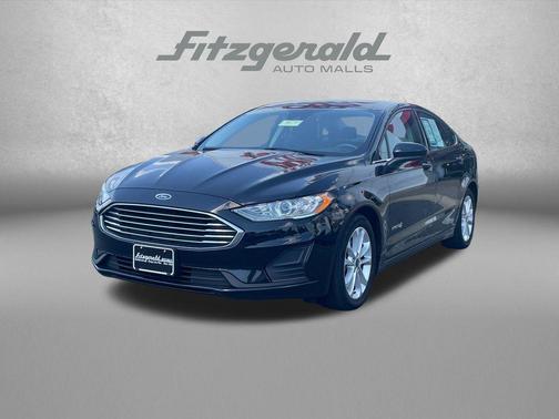 AGATE BLACK 2019 Ford Fusion Hybrid SE