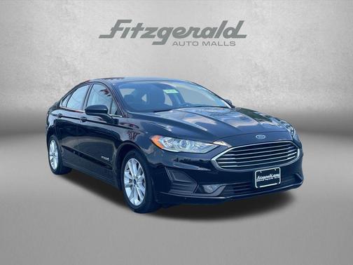 AGATE BLACK 2019 Ford Fusion Hybrid SE