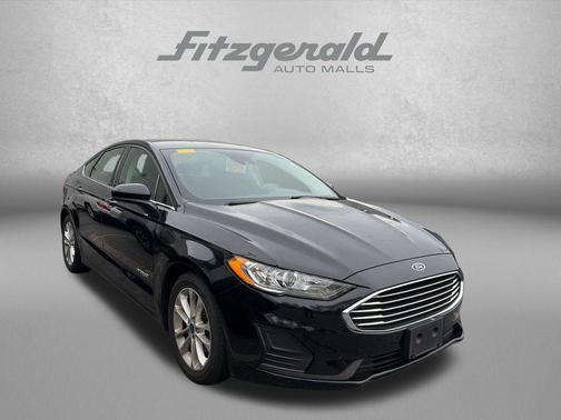 AGATE BLACK 2019 Ford Fusion Hybrid SE