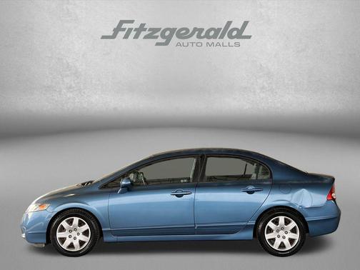 Atomic Blue Metallic 2011 Honda Civic LX