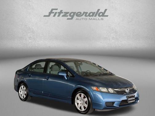 Atomic Blue Metallic 2011 Honda Civic LX