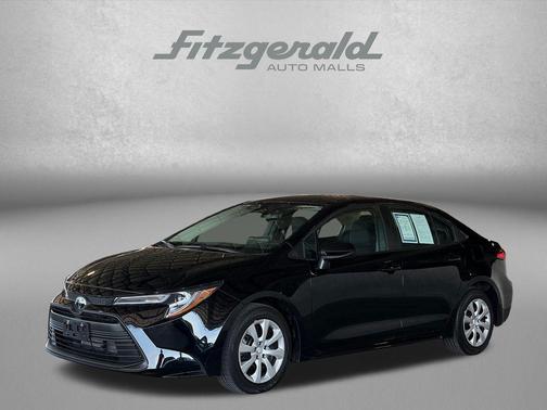 Midnight Black Metallic 2025 Toyota Corolla LE