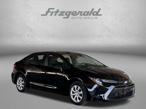 Midnight Black Metallic 2025 Toyota Corolla LE