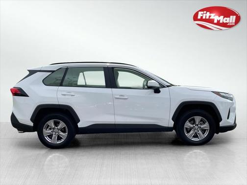 White 2022 Toyota RAV4 XLE