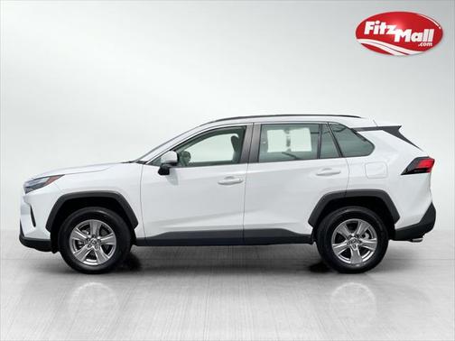 White 2022 Toyota RAV4 XLE