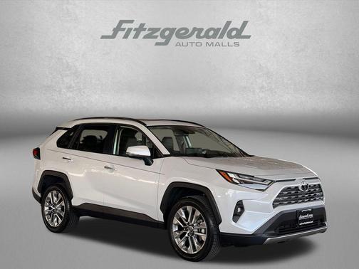 Wind Chill Pearl 2023 Toyota RAV4 Limited