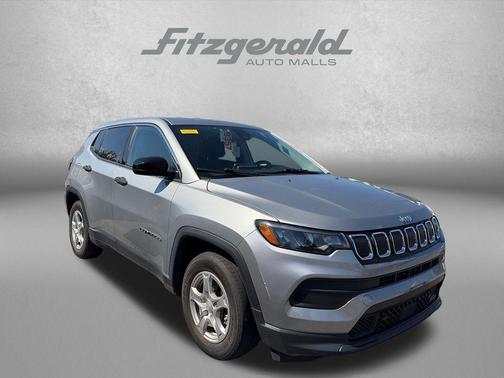 Billet Silver Metallic Clearcoat 2022 Jeep Compass Sport