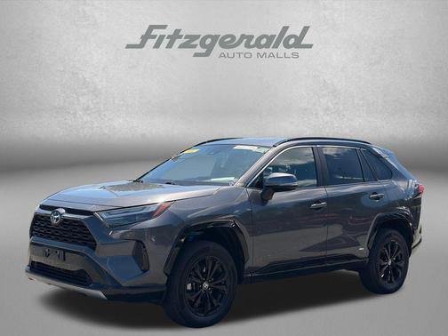 Magnetic Gray Metallic 2024 Toyota RAV4 Hybrid SE