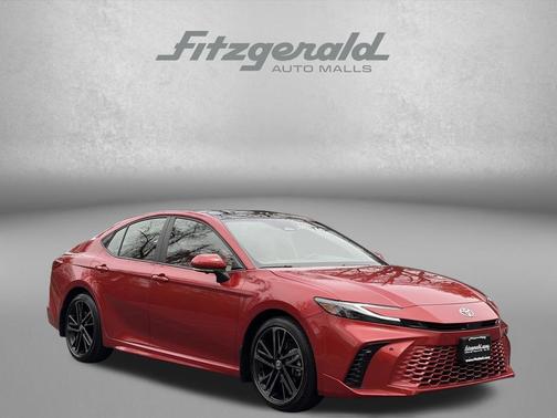 Supersonic Red 2025 Toyota Camry XSE