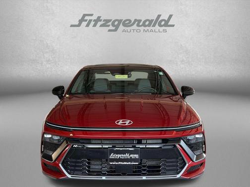 Ultimate red 2025 Hyundai SONATA N Line