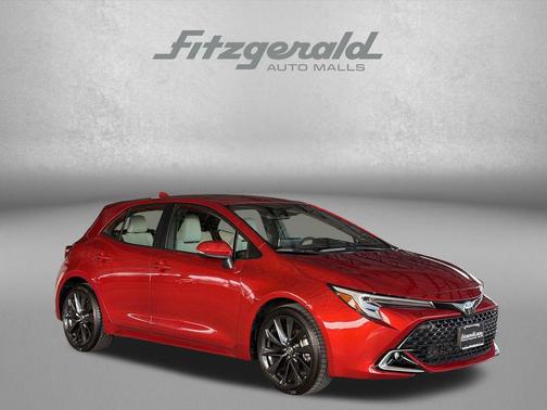 Finish Line Red 2025 Toyota Corolla XSE